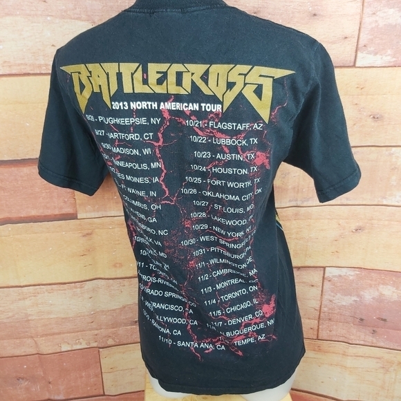 𝅺Battlecross 2013 North American tour band tee - Picture 2 of 4